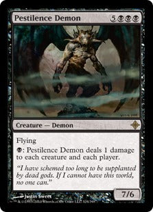 [124]【EN】黒死病の悪魔/Pestilence Demon【ROE】[R][黒]