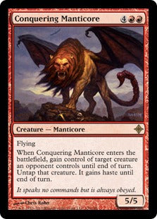 [139]【EN】征服するマンティコア/Conquering Manticore【ROE】[R][赤]
