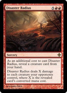 [141]【EN】災難の範囲/Disaster Radius【ROE】[R][赤]
