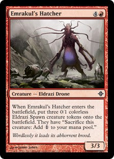 [142]【EN】エムラクールの孵化者/Emrakul's Hatcher【ROE】[C][赤]