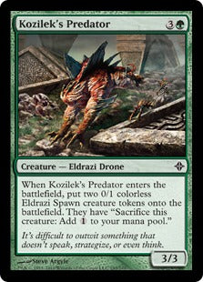 [193]【EN】【FOIL】コジレックの捕食者/Kozilek's Predator【ROE】[C][緑]