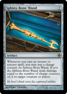 [225]【EN】【FOIL】スフィンクスの骨の杖/Sphinx-Bone Wand【ROE】[R][茶]