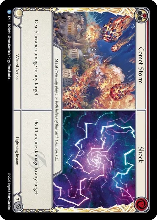 [024]【EN】彗星の嵐 + ショック/Comet Storm + Shock【ROS】[Lightning Wizrad][R]