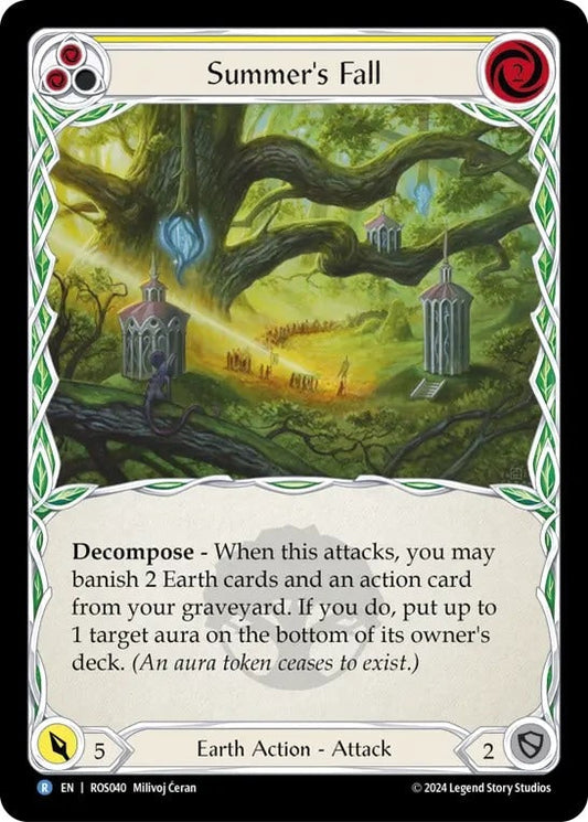 [040]【EN】夏の落日/Summer's Fall[黄]【ROS】[Earth][R]