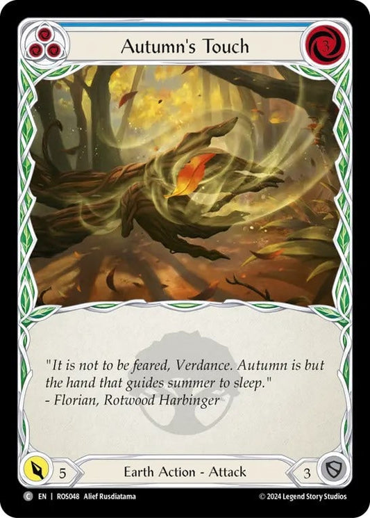 [048]【EN】秋の知らせ/Autumn's Touch[青]【ROS】[Earth][C]