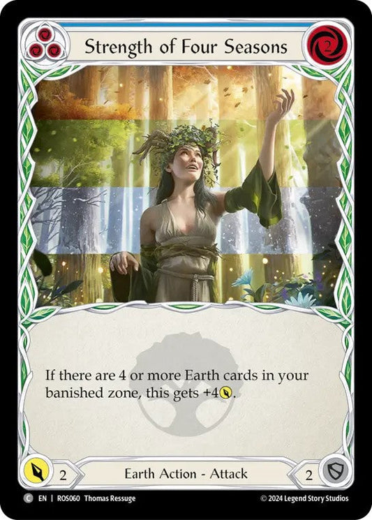[060]【EN】四季折々/Strength of Four Seasons[青]【ROS】[Earth][C]