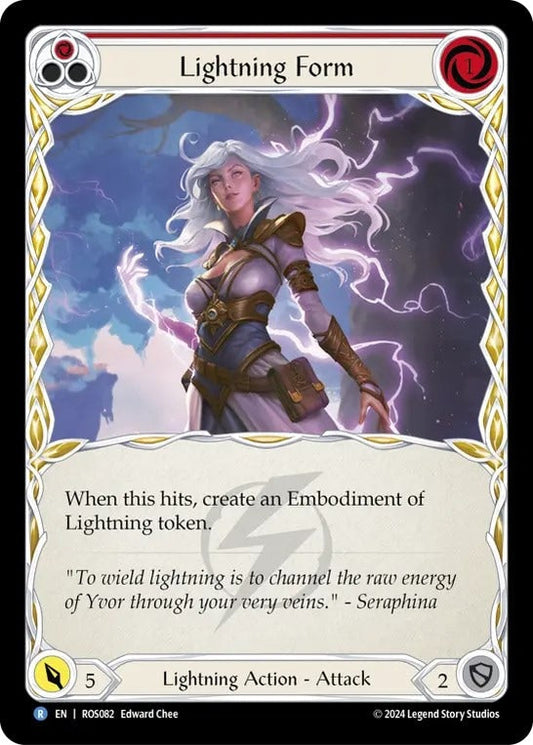 [082]【EN】稲妻の表象/Lightning Form[赤]【ROS】[Lightning][R]