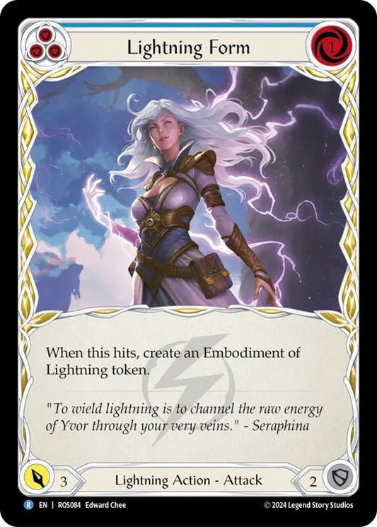 [084]【EN】稲妻の表象/Lightning Form[青]【ROS】[Lightning][R]