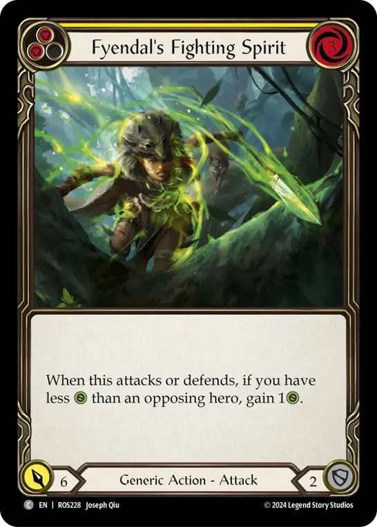 [228]【EN】フィエンダルの戦意/Fyendal's Fighting Spirit[黄]【ROS】[Generic][C]