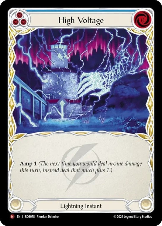 [078]【EN】【Rainbow Foil】高圧電流/High Voltage【ROS】[Lightning][M]