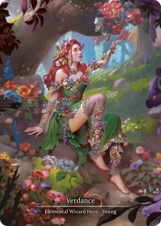 [014]【EN】【Cold Foil】ヴァーダンス/Verdance【ROS】[Elemental Wizard][Marvel]
