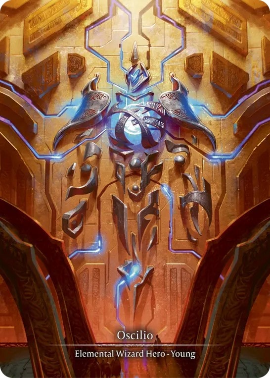 [020]【EN】【Cold Foil】オシリオ/Oscilio【ROS】[Elemental Wizard][Marvel]