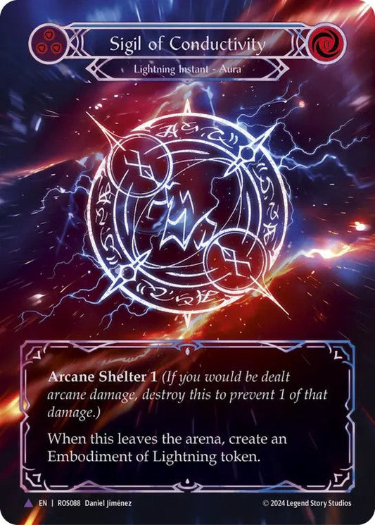 [088]【EN】【Cold Foil】導電の印/Sigil of Conductivity【ROS】[Lightning][Marvel]
