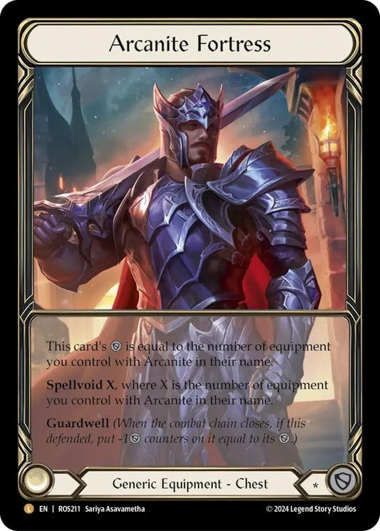 [211]【EN】【Cold Foil】破魔石の要塞/Arcanite Fortress【ROS】[Generic][L]