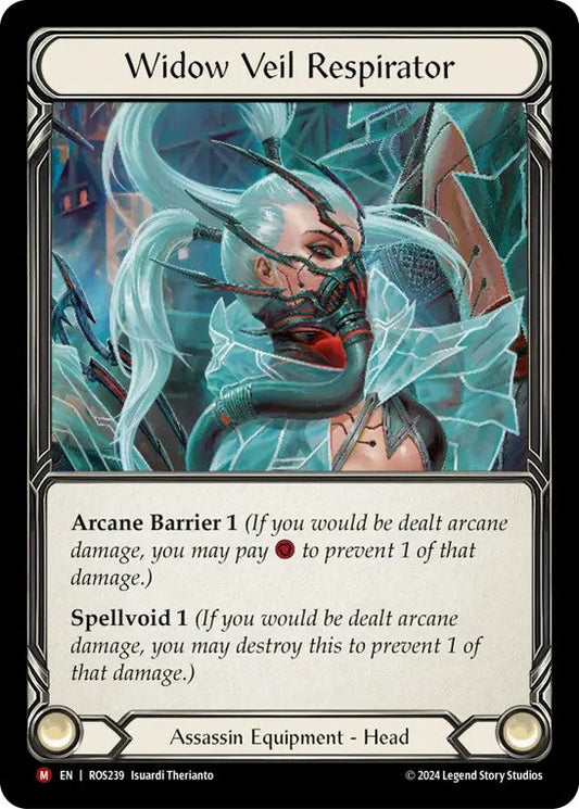 [239]【EN】【Cold Foil】ウィドウの呼吸器/Widow Veil Respirator【ROS】[Assassin][M]
