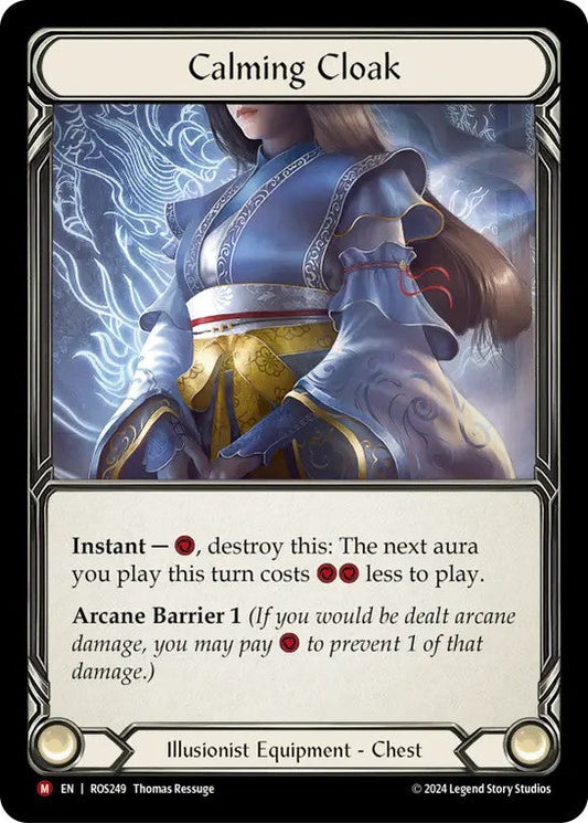 [249]【EN】【Cold Foil】静穏の外套/Calming Cloak【ROS】[Illusionist][M]