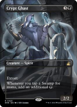 [423]【EN】■ボーダーレス■墓所の怪異/Crypt Ghast【RVR】[R][黒]