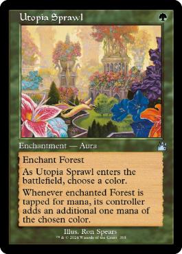 [355]【EN】■旧枠■楽園の拡散/Utopia Sprawl【RVR】[U][緑]