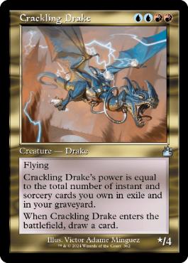 [362]【EN】■旧枠■弾けるドレイク/Crackling Drake【RVR】[U][多色]