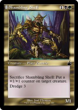 [460]【EN】■旧枠■よろめく殻/Shambling Shell【RVR】[C][多色]