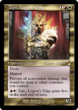 [385]【EN】■旧枠■軍勢の切先、タージク/Tajic, Legion's Edge【RVR】[R][多色]