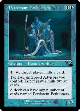 [316]【EN】【FOIL】■旧枠■しつこい請願者/Persistent Petitioners【RVR】[C][青]