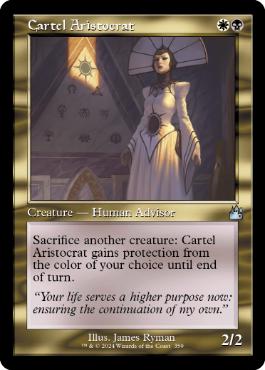 [359]【EN】【FOIL】■旧枠■カルテルの貴種/Cartel Aristocrat【RVR】[U][多色]
