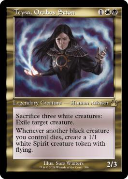 [386]【EN】【FOIL】■旧枠■オルゾフの御曹子、テイサ/Teysa, Orzhov Scion【RVR】[R][多色]