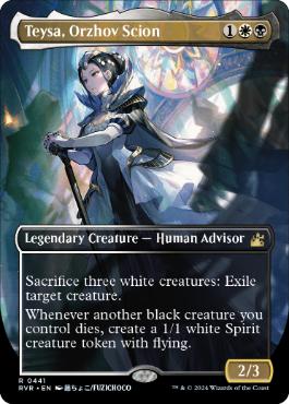 [441]【EN】【FOIL】■ボーダーレス■オルゾフの御曹子、テイサ/Teysa, Orzhov Scion【RVR】[R][多色]