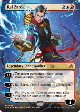 [445]【EN】【FOIL】■ボーダーレス■ラル・ザレック/Ral Zarek【RVR】[M][多色]