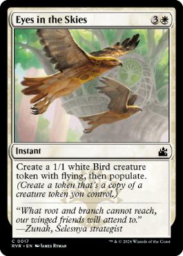 [017]【EN】天空の目/Eyes in the Skies【RVR】[C][白]