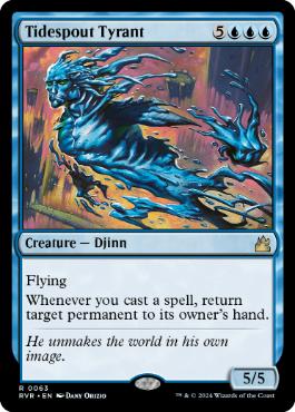 [063]【EN】潮吹きの暴君/Tidespout Tyrant【RVR】[R][青]