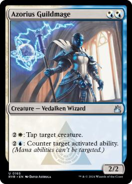 [165]【EN】アゾリウスのギルド魔道士/Azorius Guildmage【RVR】[U][多色]