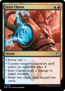 [190]【EN】イゼットの魔除け/Izzet Charm【RVR】[U][多色]