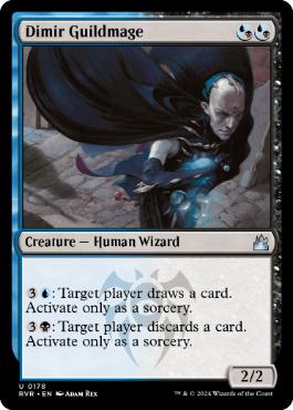 [178]【EN】ディミーアのギルド魔道士/Dimir Guildmage【RVR】[U][多色]