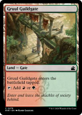 [279]【EN】グルールのギルド門/Gruul Guildgate【RVR】[C][土地]