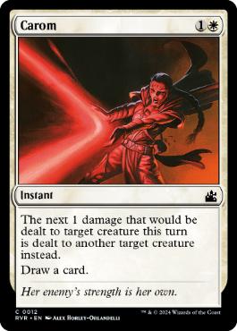 [012]【EN】【FOIL】玉突き衝突/Carom【RVR】[C][白]