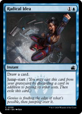 [058]【EN】【FOIL】急進思想/Radical Idea【RVR】[C][青]