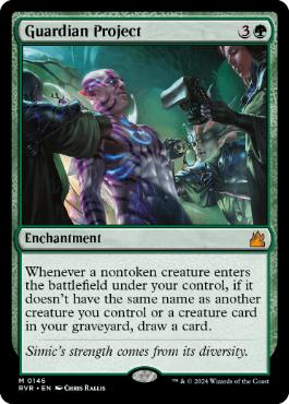 [146]【EN】【FOIL】守護者計画/Guardian Project【RVR】[M][緑]
