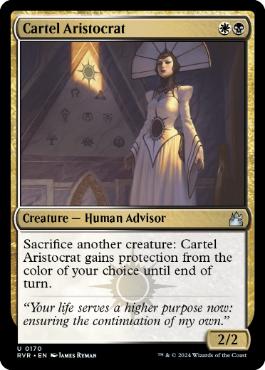 [170]【EN】【FOIL】カルテルの貴種/Cartel Aristocrat【RVR】[U][多色]