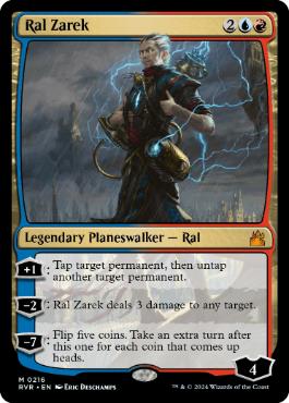 [216]【EN】【FOIL】ラル・ザレック/Ral Zarek【RVR】[M][多色]