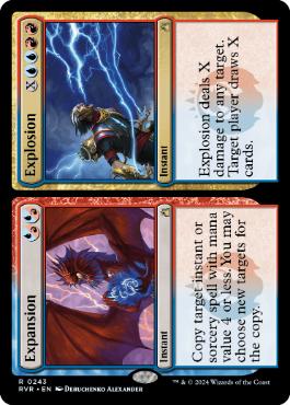 [243]【EN】【FOIL】発展+発破/Expansion+Explosion【RVR】[R][多色]