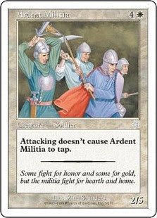 [005]【EN】献身的民兵団/Ardent Militia【S99】[U][白]