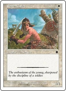 [015]【EN】熱心な士官候補生/Eager Cadet【S99】[C][白]