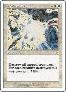 [023]【EN】正義の憤激/Righteous Fury【S99】[R][白]