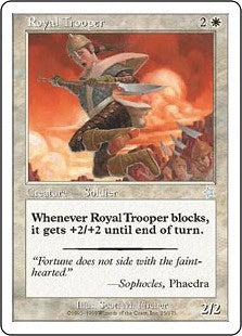 [025]【EN】Royal Trooper【S99】[U][白]