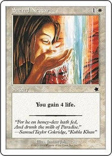 [026]【EN】聖なる蜜/Sacred Nectar【S99】[C][白]