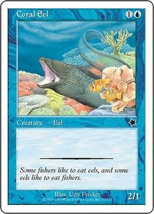 [033]【EN】珊瑚ウツボ/Coral Eel【S99】[C][青]