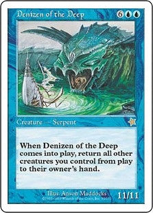 [035]【EN】深海の生息者/Denizen of the Deep【S99】[R][青]
