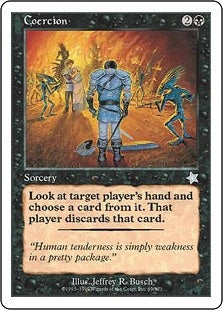 [069]【EN】強要/Coercion【S99】[U][黒]